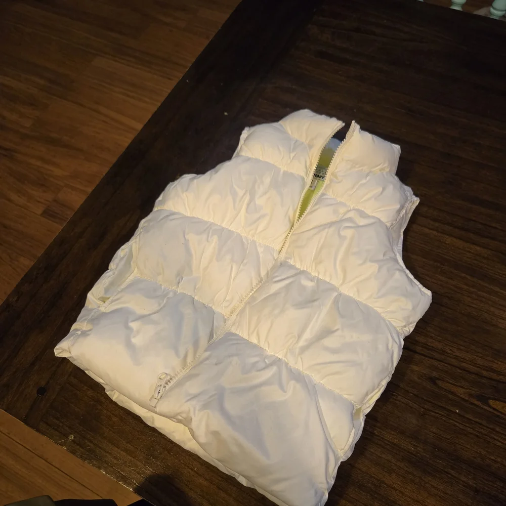 Old Navy Yellow and White Vest